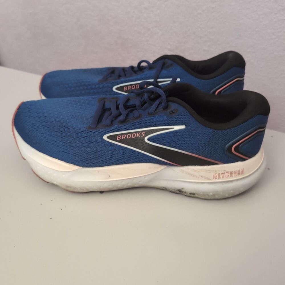 Brooks Glycerin 21 Shoes Womens Size 10 D Blue Brooks Shoes
